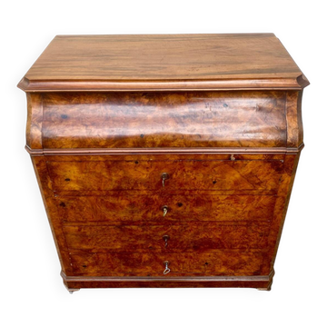 Louis Philippe toilet commode dressing table with 4 drawers