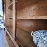 Large solid wood sideboard
