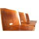 Set of 6 stackable dining chairs in Bauhaus style, 1960