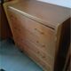 Commode vintage années 50/60 – 4 tiroirs – esprit moderniste