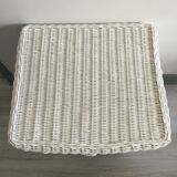 Table de chevet en rotin