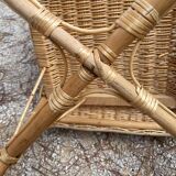 Rattan armchair