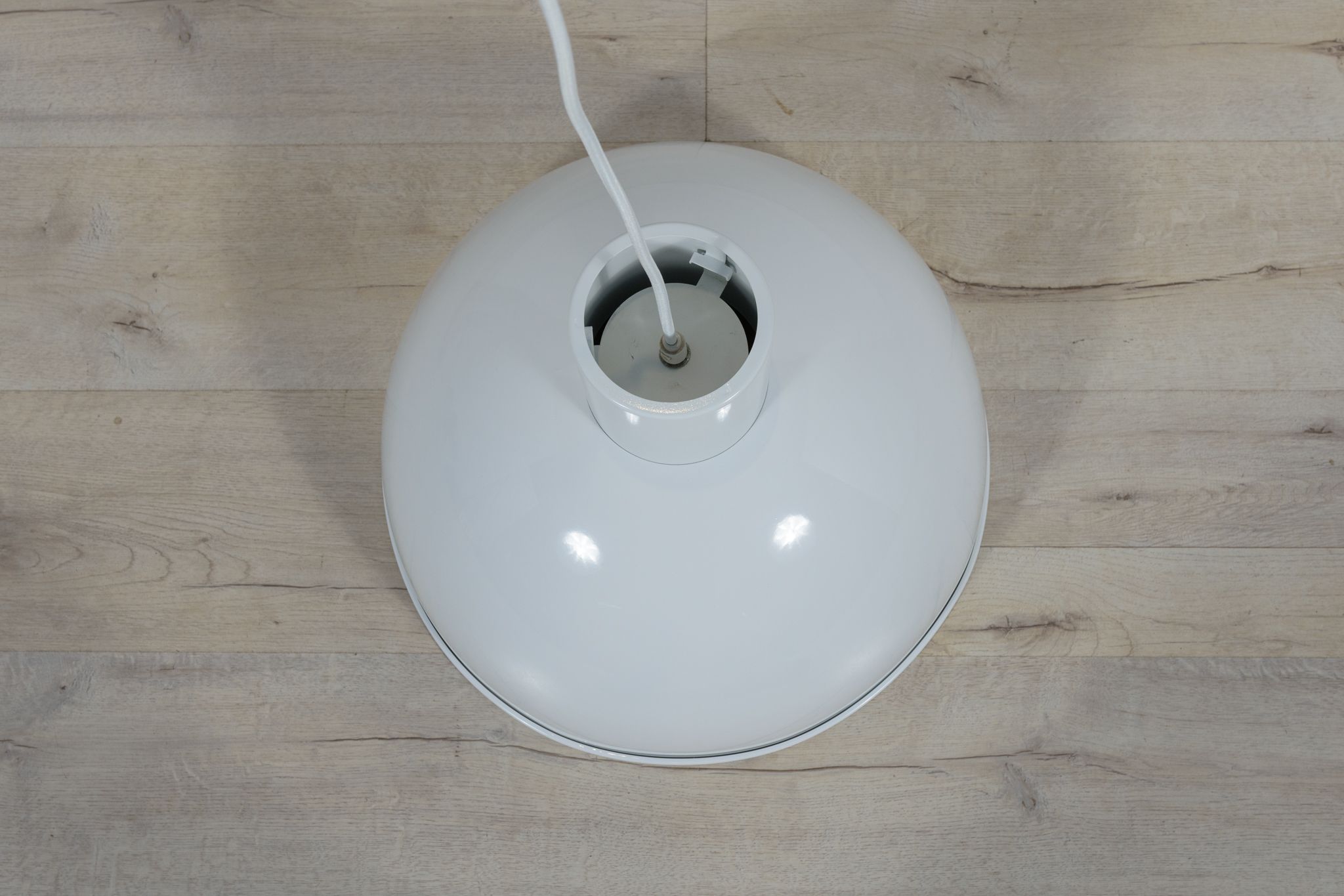 Bunker hanging lamp by Johannes Hammerborg for Fog & Menup, 1970s