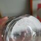 Ensemble de deux flacons ou pots en cristal Baccarat