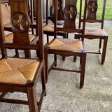 Set of 6 vintage chairs