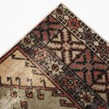 5x7 Classic Brown Red Handmade Vintage Rug, 151x214Cm SK 3054