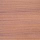 Chest of drawers from the 50s-60s in golden mahogany 4 drawers feet bobbin