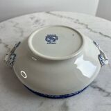 Digoin Capri Casino soup tureen and salad bowl