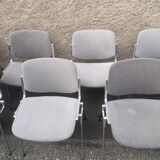 Series of 35 DSC 106 Chair by Giancarlo Piretti for Castelli from the 1970s