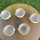 Set of 5 stoneware soup bowls