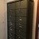 Industrial locker cabinet with valves