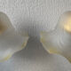 Paire de lampes Fleur vintage 80’