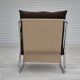 1970s, British design by Peter Hoyte, "Sling" lounge chair, corduroy, original condition.