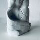 Lampe couple enlacé en céramique