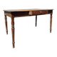 Antique French kitchen table 127 x 83 cm with drawer rustic
