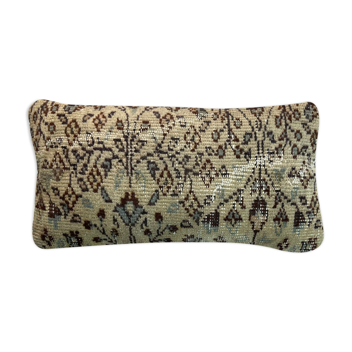 Vintage turkish handmade cushion cover , 30 x 60 cm