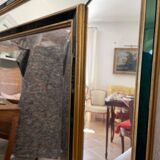 Miroir à parcloses en verre