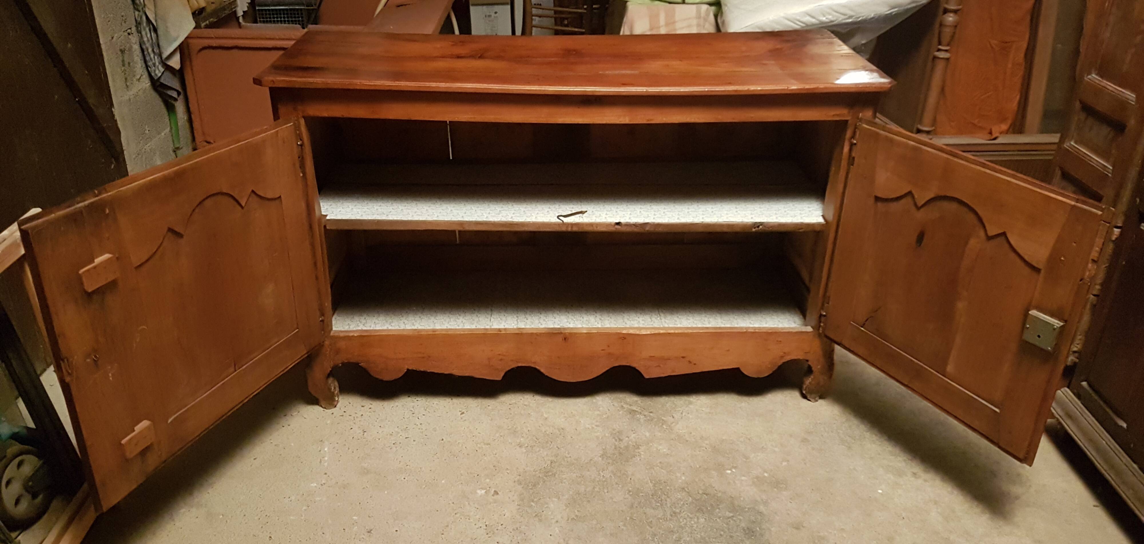 18th Louis XV country boat in cherry tree