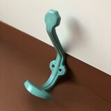 Vintage enamelled metal hook