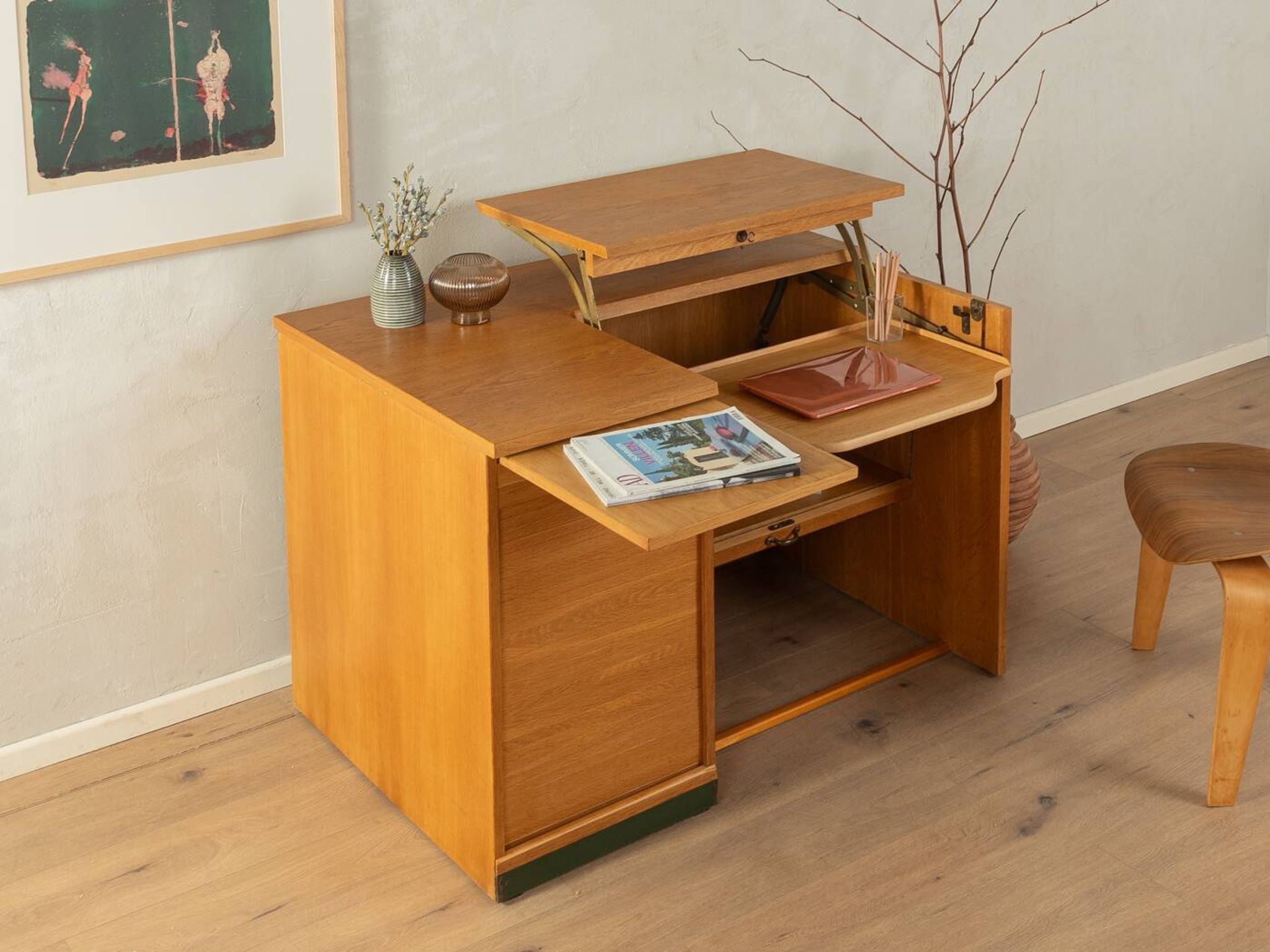 Bureau indépendant rare des années 1950