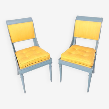 Pair of chairs late 2Oth