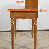 Petit Bureau à Gradin en Merisier Blond, style Louis Philippe – Fin XIXe