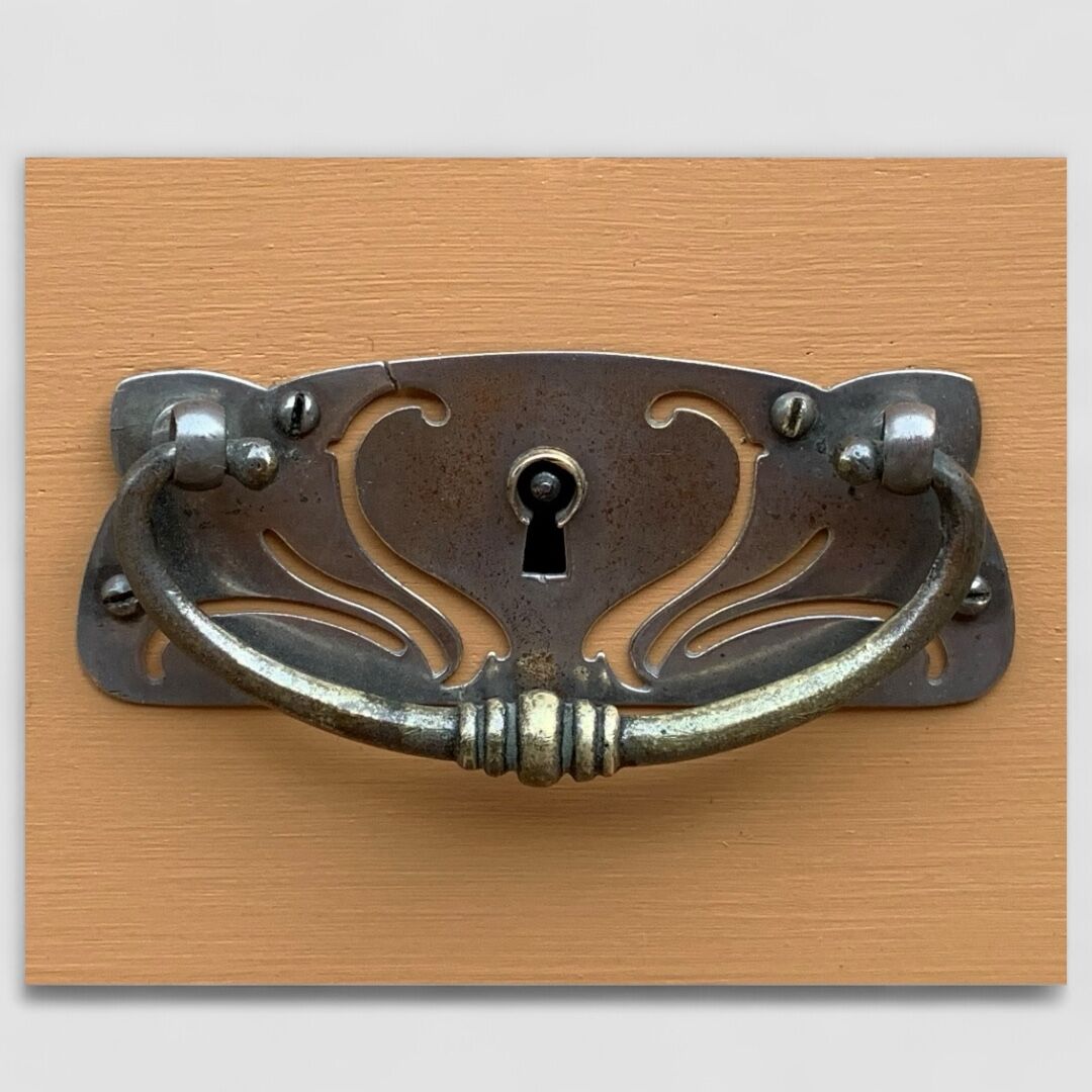 1920s Parisian Art Deco hotel wardrobe, removable