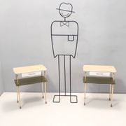 Pair of White Lacquered Nightstands with Marble Tops and Glass Shelves, Italy
