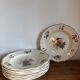9 Sarreguemines soup plates