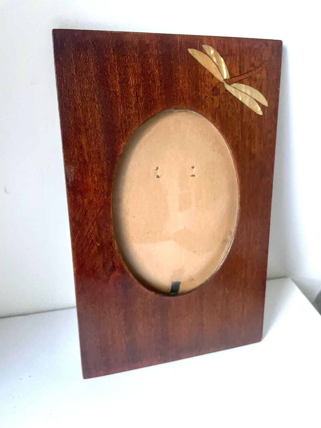 Art nouveau wood frame