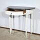 Half-Moon Console in Rechampi Wood, Louis XVI style – Early 19th century