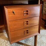 Double-sided teak desk by Arne Vodder, 1960