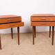 Pair of Danish teak bedside tables by PBJ Mobler 1960