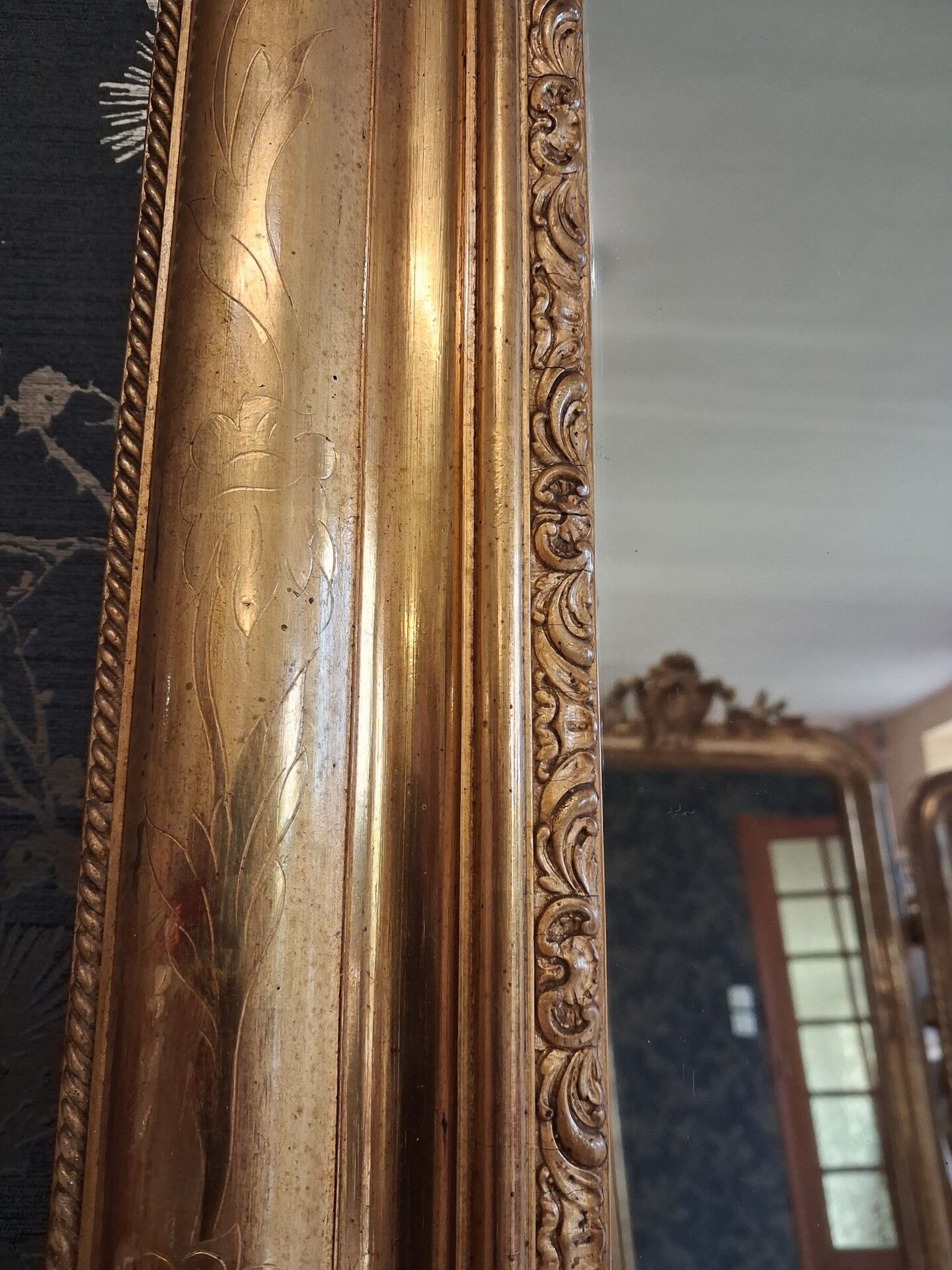 Louis Philippe mirror 161 x 90