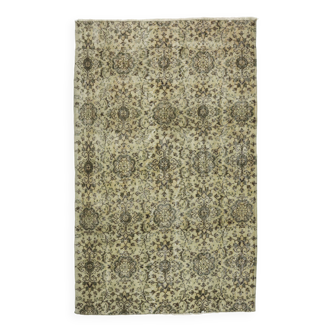 Tapis vintage anatolien turc fait main