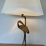 Heron lamp from the 70s by Maison Baguès