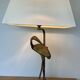 Heron lamp from the 70s by Maison Baguès