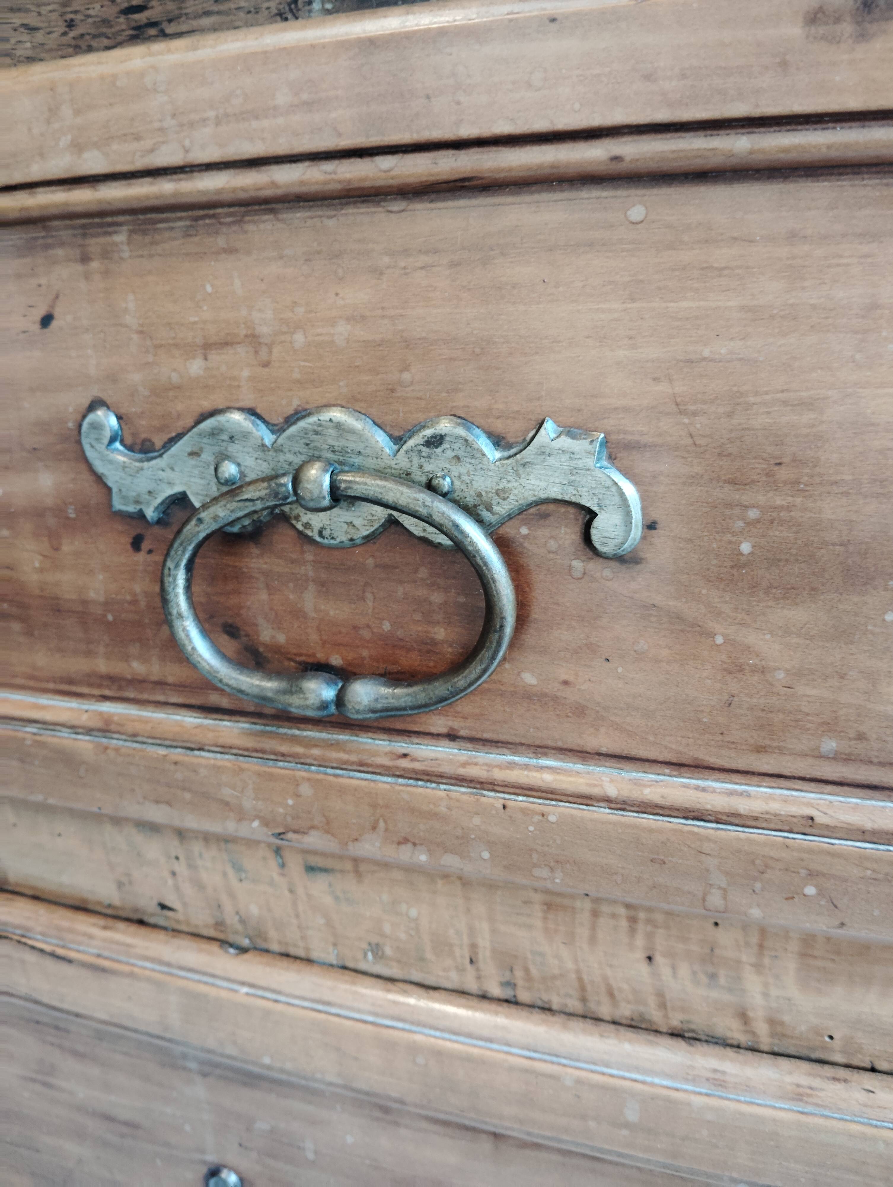 Commode XVIII façade half-moon