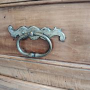 Commode XVIII façade half-moon