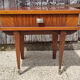 Table de chevet bois vernis années 60