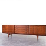 Buffet en teck du milieu du siècle par Rolf Rastad et Adolf Relling pour Gustav Bahus