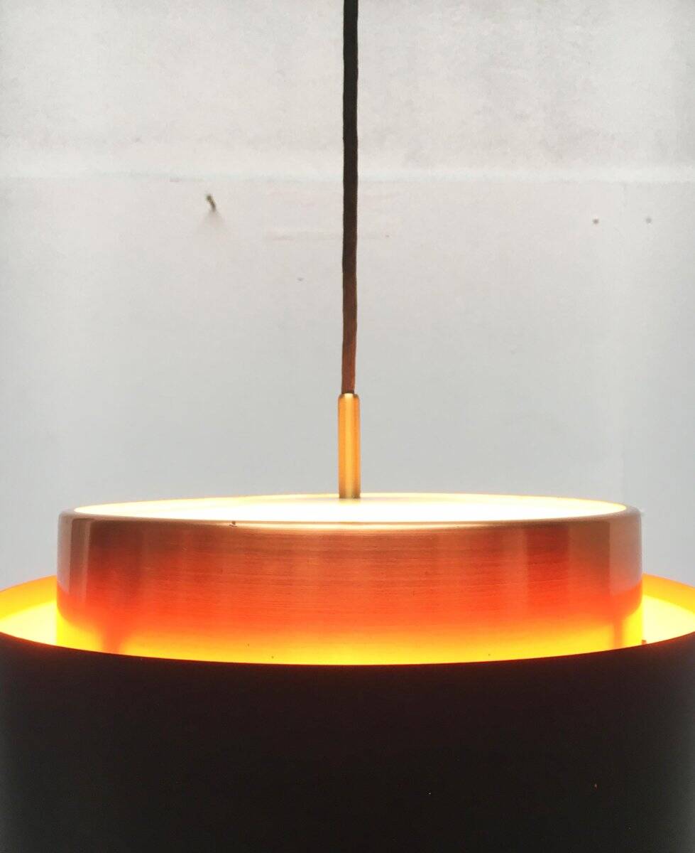 Mid-century Saturn chandelier by Jo Hammerborg for Fog & Mørup.