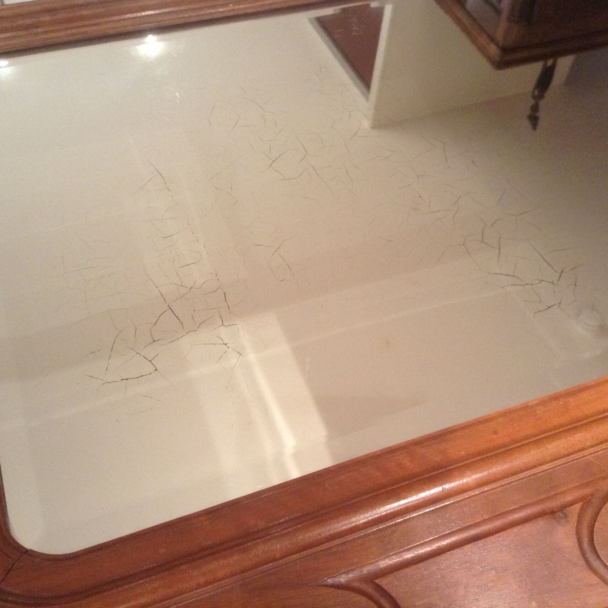 Mirror time art deco 70x86cm