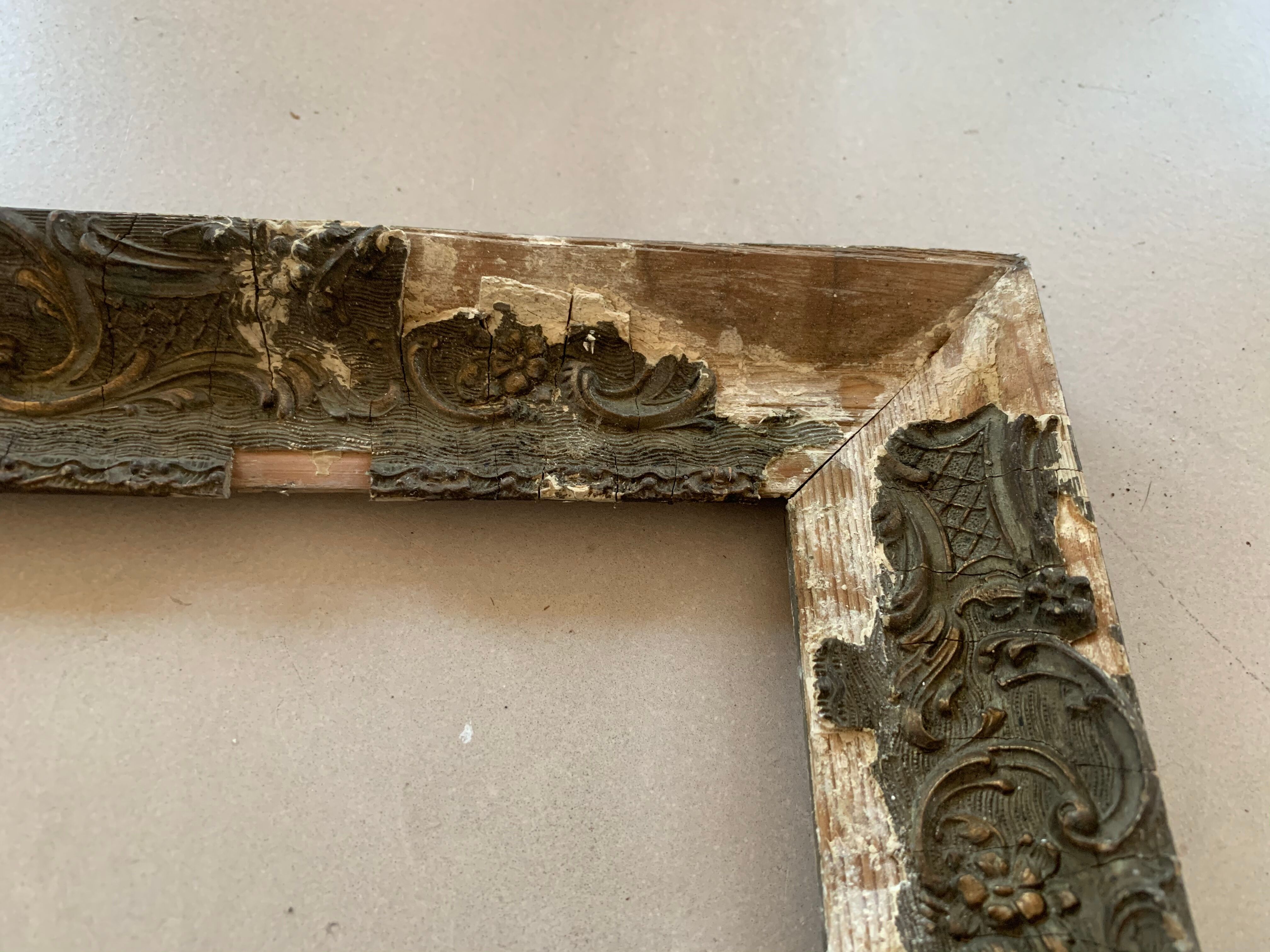 Old gold frame 48x58 cm