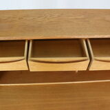 Mid-century oak writing desk, 1960 denmark