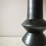 Black ceramic lamp