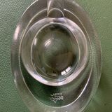 Solid crystal ashtray signed "sevres"
