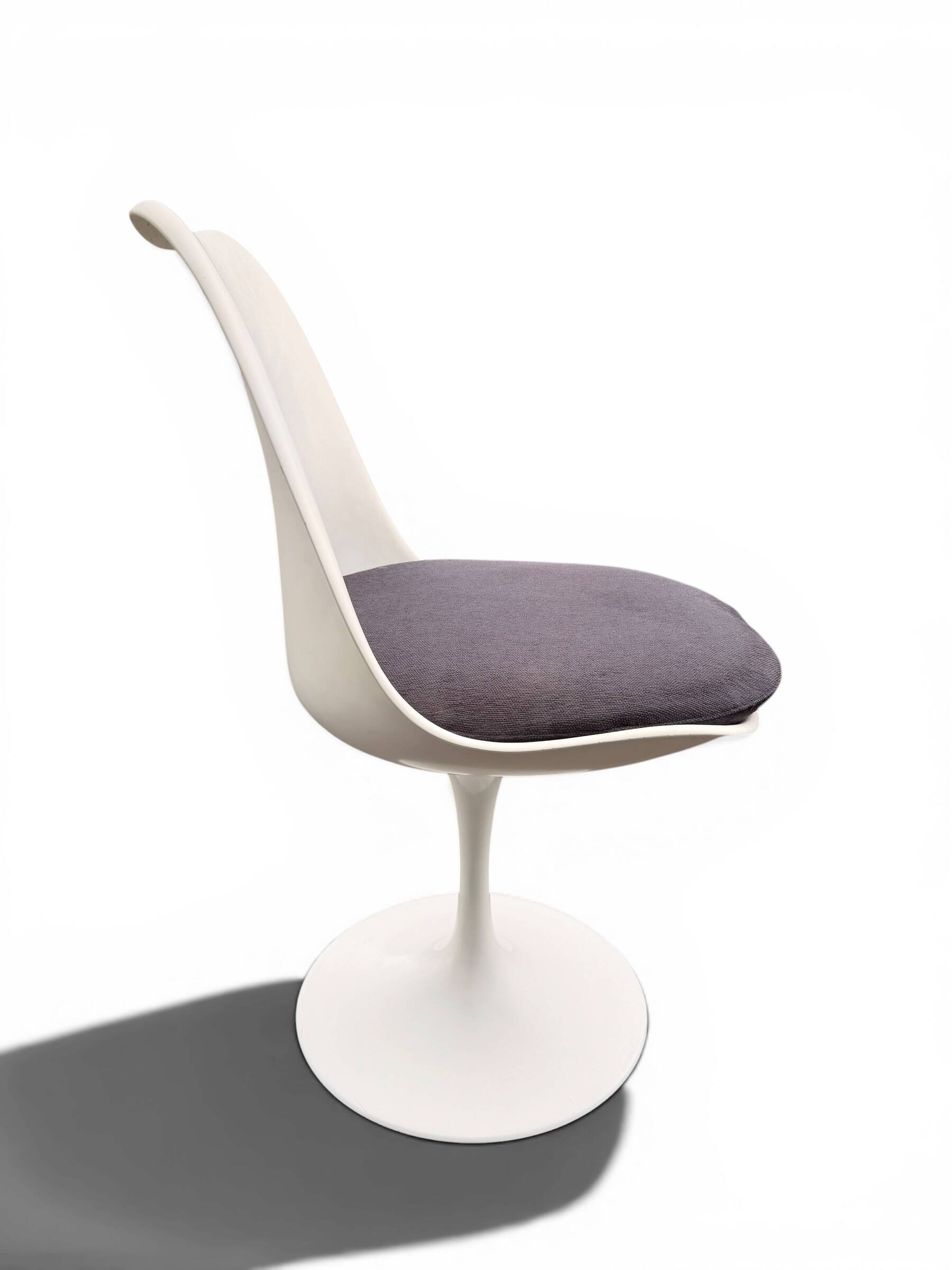 Suite de 4 Chaises Tulipe Eero Saarinen pour Knoll - Modèle Fixe
