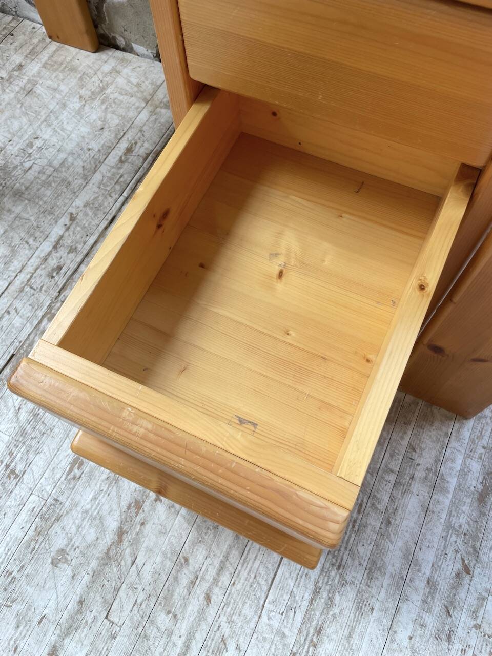 1970s pine desk