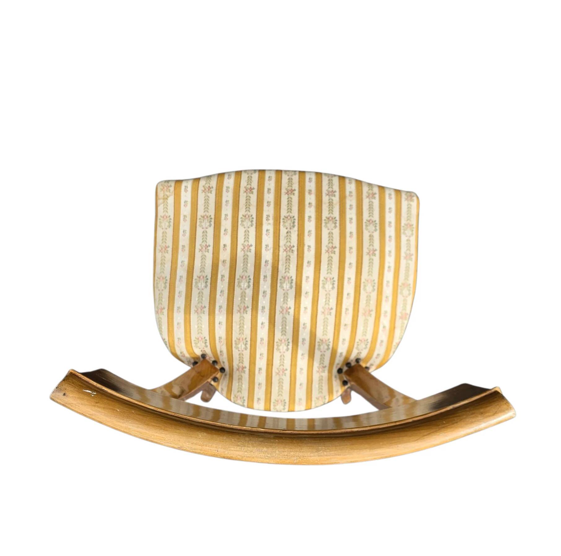 Matching cherry wood / Biedermeier chairs / sidetables set / tripot console table